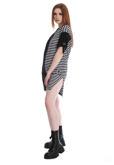 Black/White HOCUS POCUS HAPF AND HALF DRESS – New In | Kitty Darling