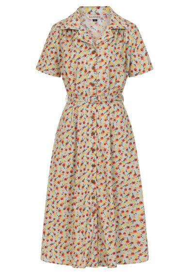 Blue BLOOMING DRESS – New In | Kitty Darling