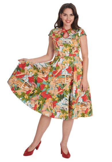 Blue TROPIC DREAMER DRESS – New In | Kitty Darling