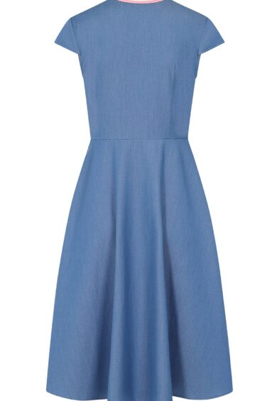 Denim MILLIE SWALLOWS DRESS – New In | Kitty Darling