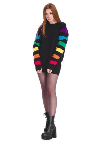 Multicolor SOLAR KNIT DRESS – Dress | Kitty Darling