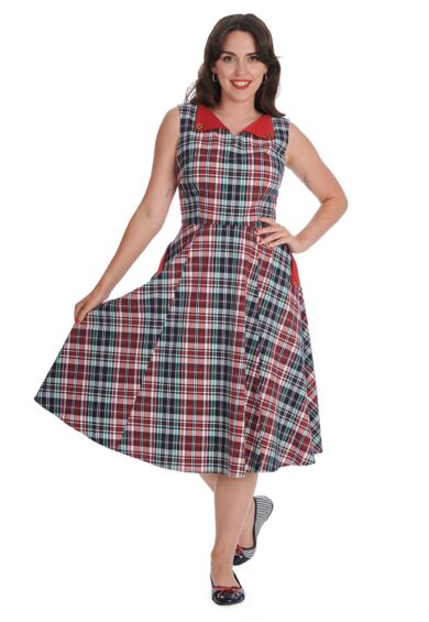 Navy BOAT DAY SWING DRESS – New In | Kitty Darling