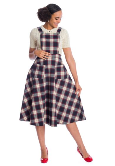 Navy SAIL DAY PINAFORE – New In | Kitty Darling