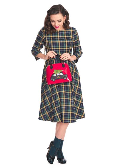 Navy SWEET JOY HEART DRESS – Dress | Kitty Darling