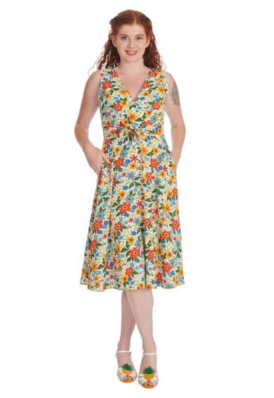 OffWhite WILD GARDEN DRESS – New In | Kitty Darling