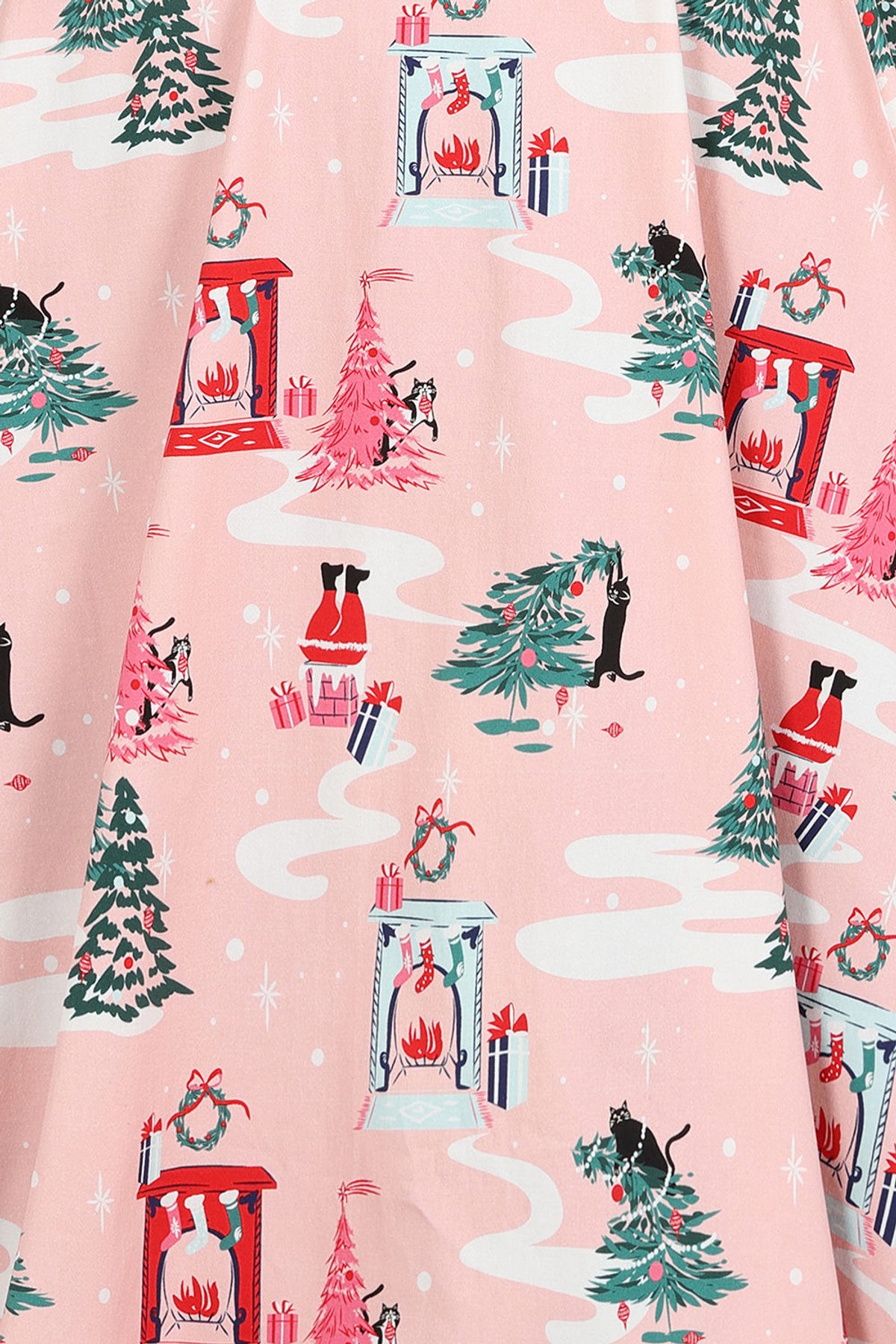 Pink Bella Puuurfect christmas swing dress 4 Pink Bella Puuurfect christmas swing dress - Image 4
