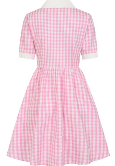 Pink YUNA GINGHAM DRESS – New In | Kitty Darling