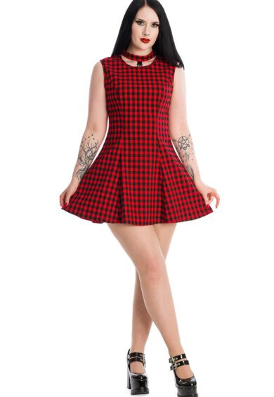 Red AMARANTHE DRESS – New In | Kitty Darling