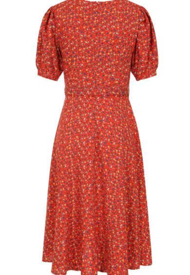 Red EVA BLOOM DRESS – New In | Kitty Darling