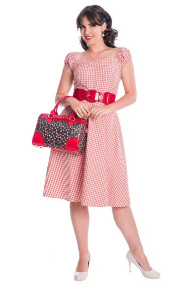 Red GINGHAM PICNICK DRESS – New In | Kitty Darling