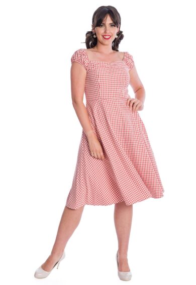Red GINGHAM PICNICK DRESS – New In | Kitty Darling