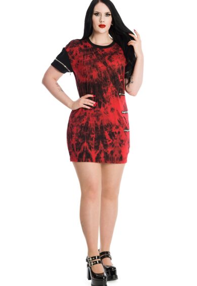 Red TEARS IN HEAVEN DRESS – New In | Kitty Darling