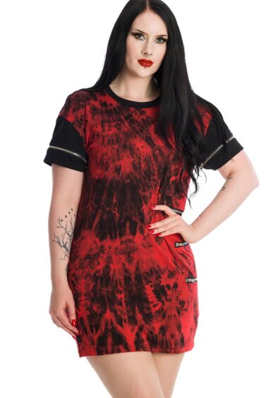 Red TEARS IN HEAVEN DRESS – New In | Kitty Darling