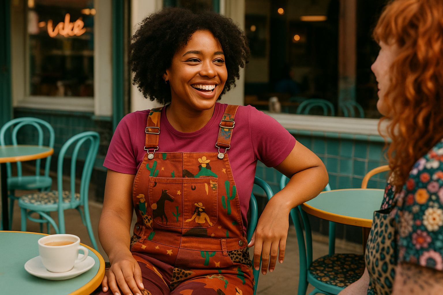 Dungarees Stretch Twill Dungarees: Retro Glamour, Effortless Attitude lifestyle image