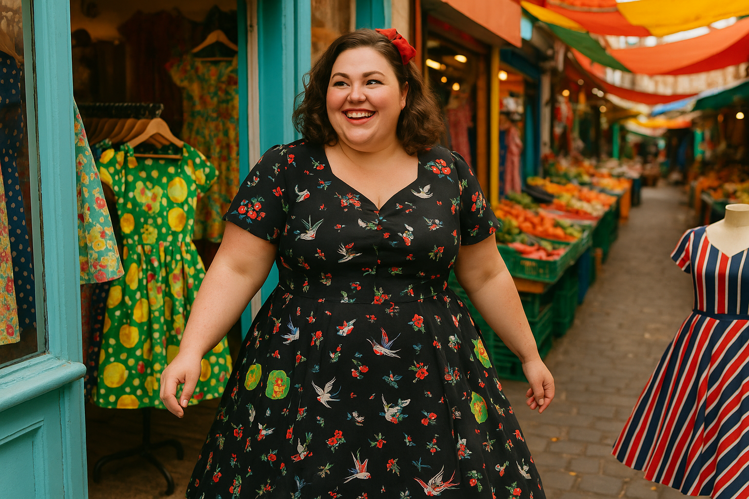 Plus Size 50s Dresses: Unapologetically Retro, Unmistakably Chic lifestyle image