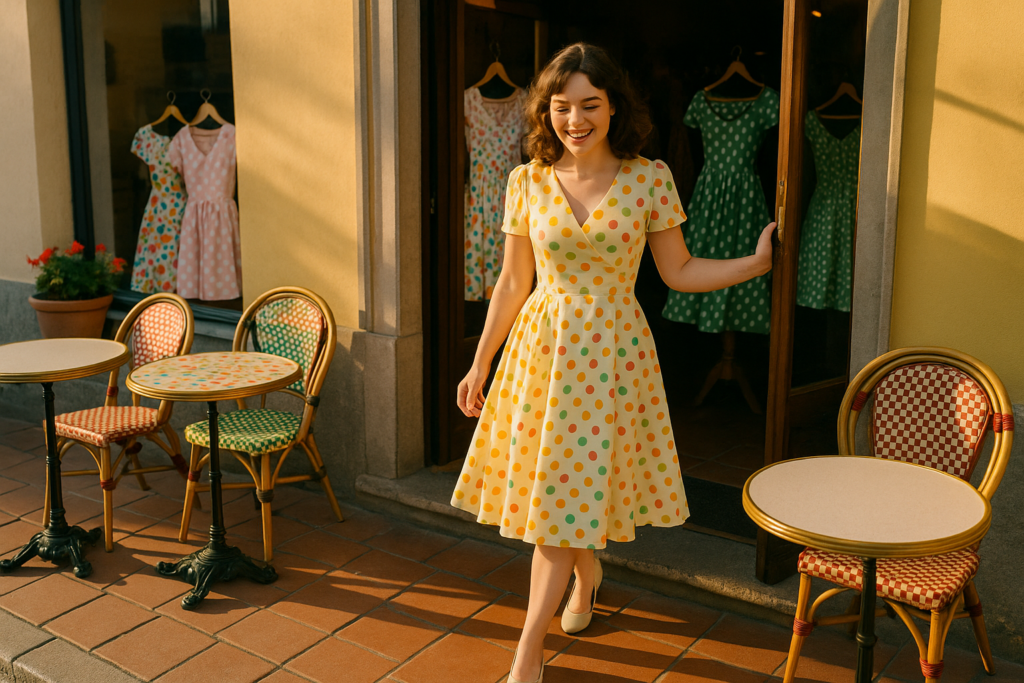 Polka Dots 50s Dresses: Classic Style With a Wink
