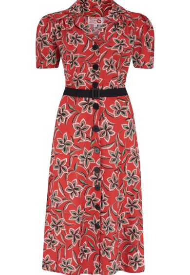 Charlene Shirtwaister Dress in Carnival Print – New In | Kitty Darling