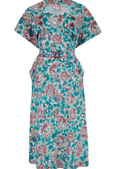 The Ayda 2pc Dress & Detachable Shrug Bolero Set In Summer Breeze – New In | Kitty Darling