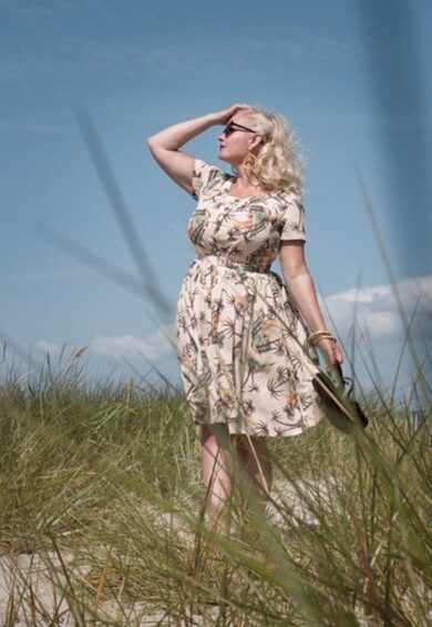 The Brigitte Dress in Tahiti – New In | Kitty Darling