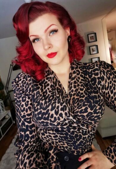 The Darla Long Sleeve Wrap Blouse in Leopard Print – New In | Kitty Darling