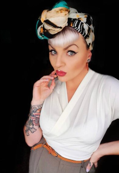 The Darla Short Sleeve Wrap Blouse in Antique White – New In | Kitty Darling