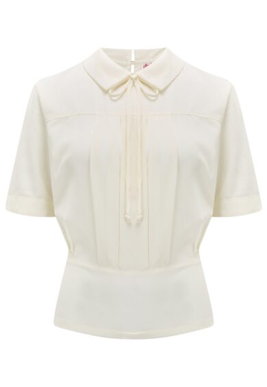 The Elsie Blouse in Antique White – New In | Kitty Darling