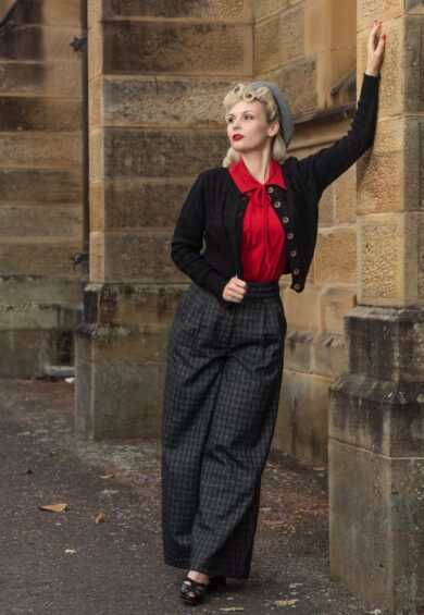 The Elsie Blouse in Red – New In | Kitty Darling