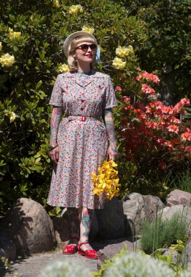 The Polly Dress in Tutti Frutti – New In | Kitty Darling