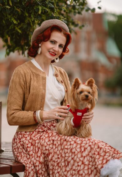 The Sandra Textured Diamond Knit Cardigan in Biscuit – New In | Kitty Darling