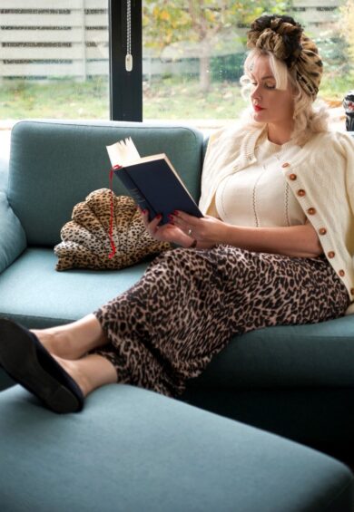 The Sophia Palazzo Wide Leg Trousers in Leopard Print – New In | Kitty Darling