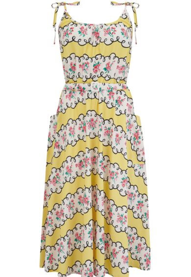 The Suzy Sun Dress in Daydream Print – New In | Kitty Darling