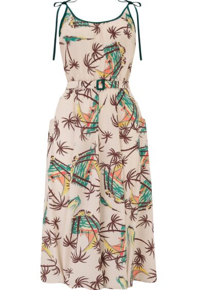 The Suzy Sun Dress in Tahiti Print – New In | Kitty Darling