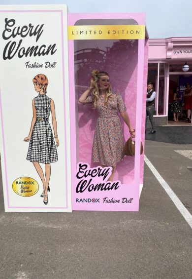 The Vivien Full Wrap Dress in Tutti Frutti Print – New In | Kitty Darling