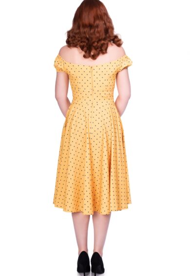 Amerie Polka Swing Dress – 50s Dresses, Dresses | Kitty Darling