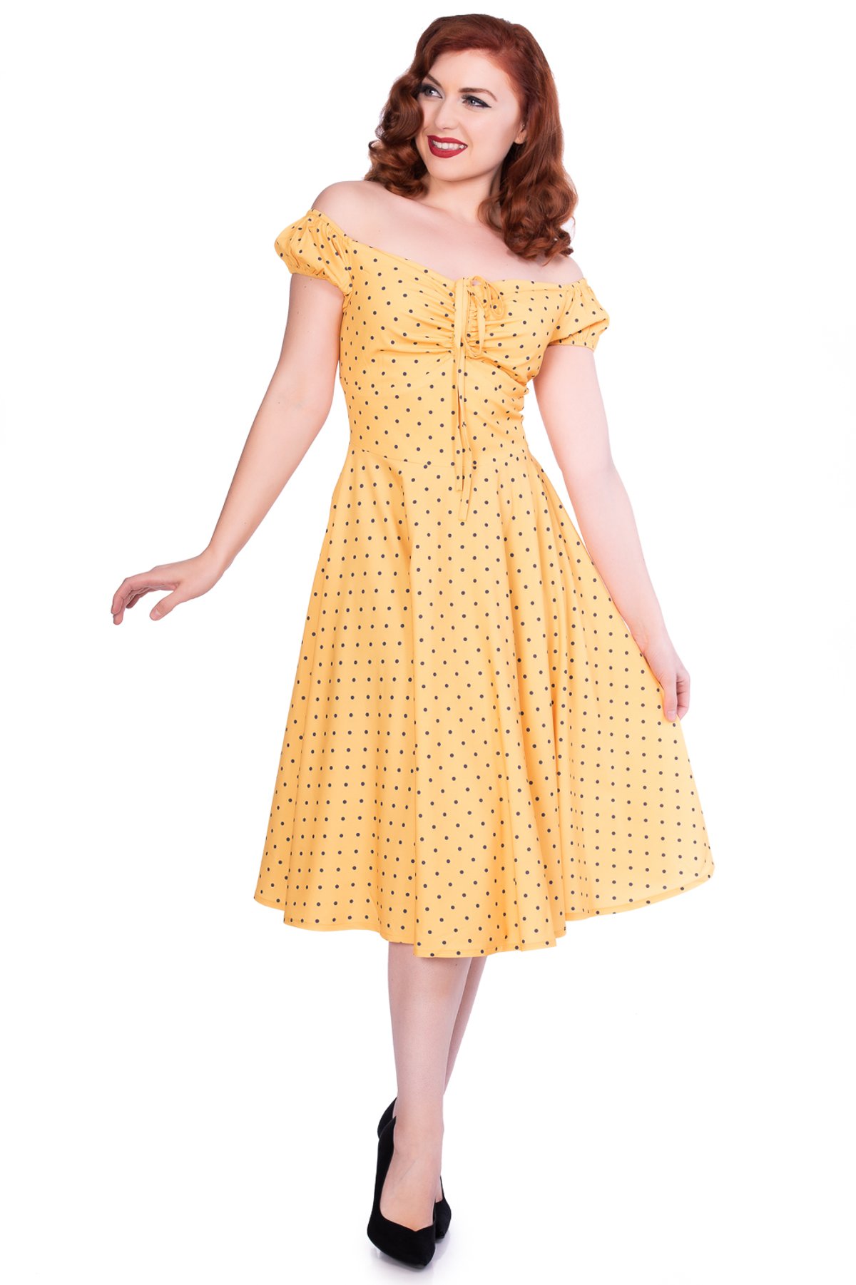 Amerie Polka Swing Dress 1 Amerie Polka Swing Dress