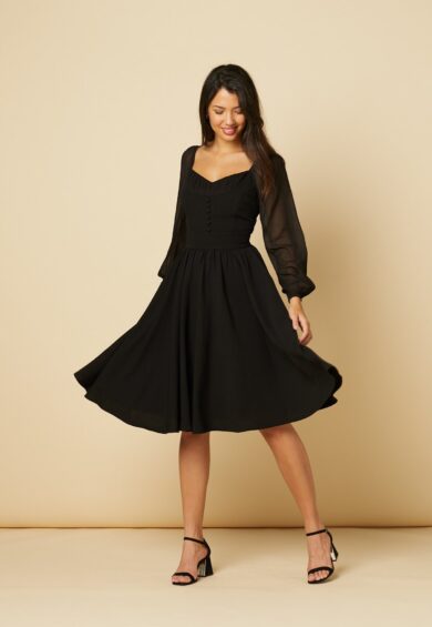 Dior Dress Black – 50s Dresses, Dresses | Kitty Darling