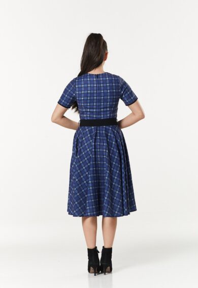 Dolly Blue Check – 50s Dresses, Dresses | Kitty Darling