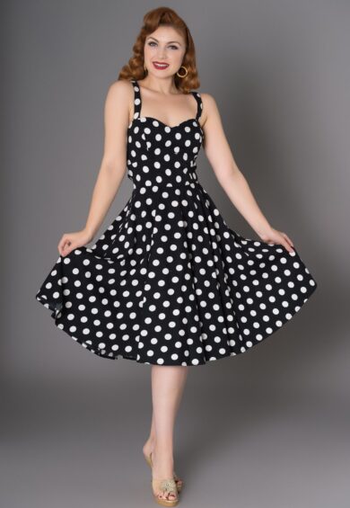 Elizabeth Dress Black – 50s Dresses, Dresses | Kitty Darling
