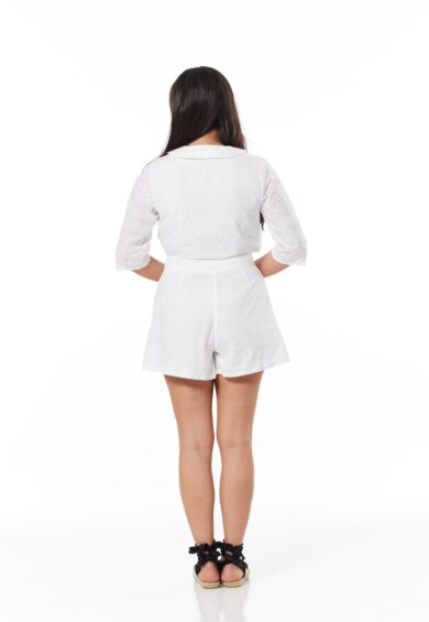 Iris White Shorts – Shorts | Kitty Darling