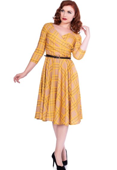Kacee Swing Dress – 50s Dresses, Dresses | Kitty Darling