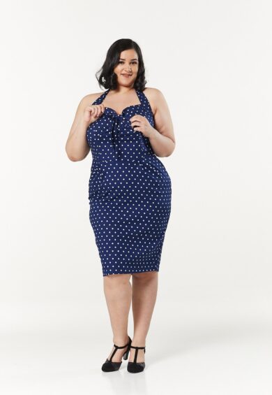 Lyric Navy Dress – 50s Dresses, Dresses | Kitty Darling