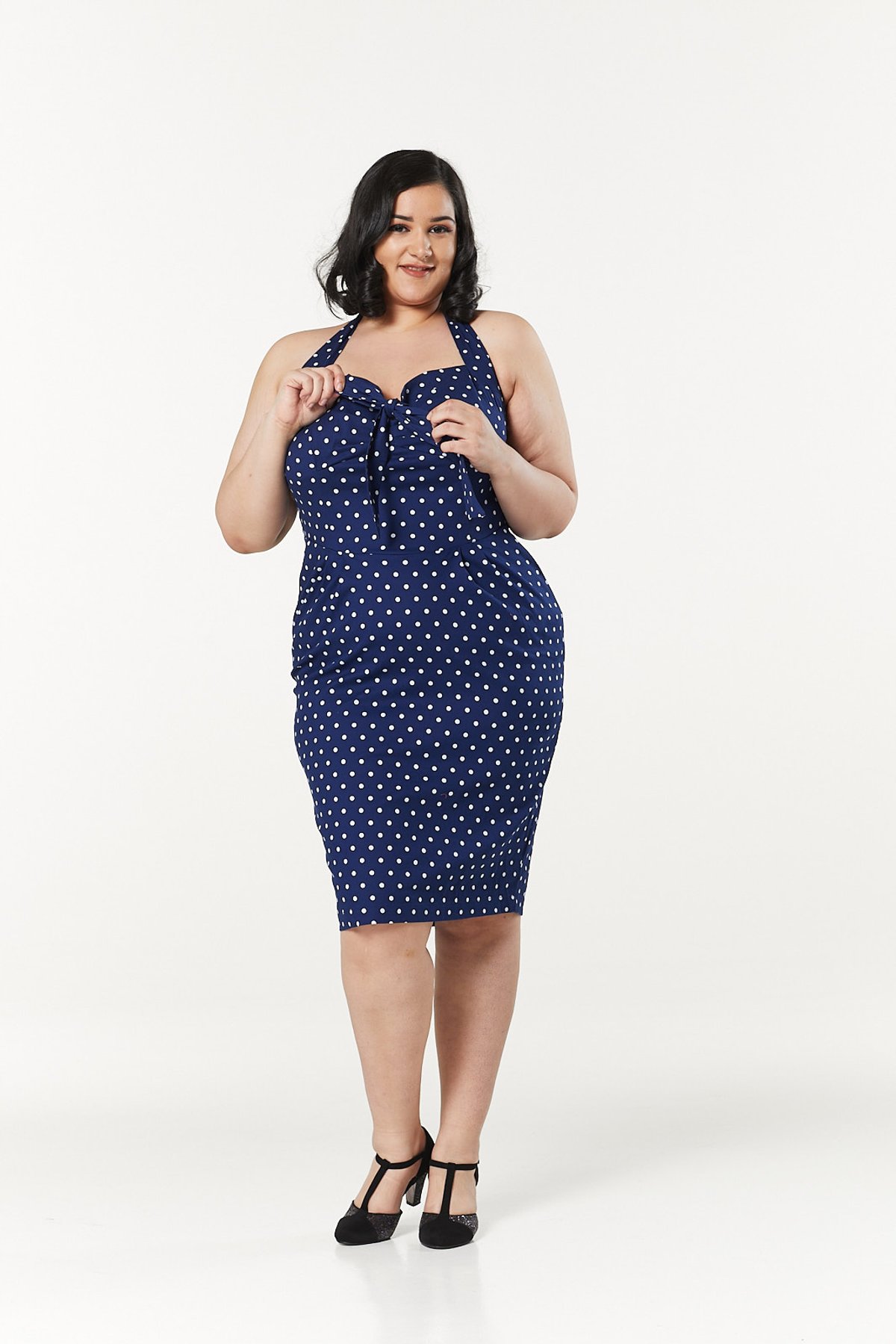 Lyric Navy Dress 2 Lyric Navy Dress - Image 2