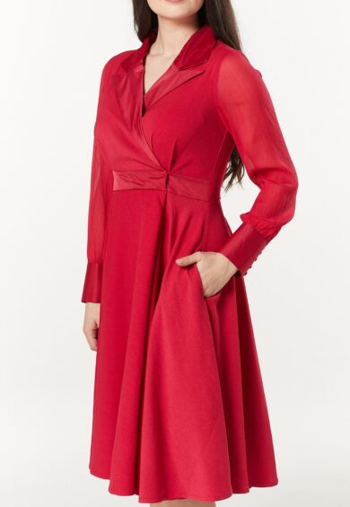 Polly Dress Red – 50s Dresses, Dresses | Kitty Darling