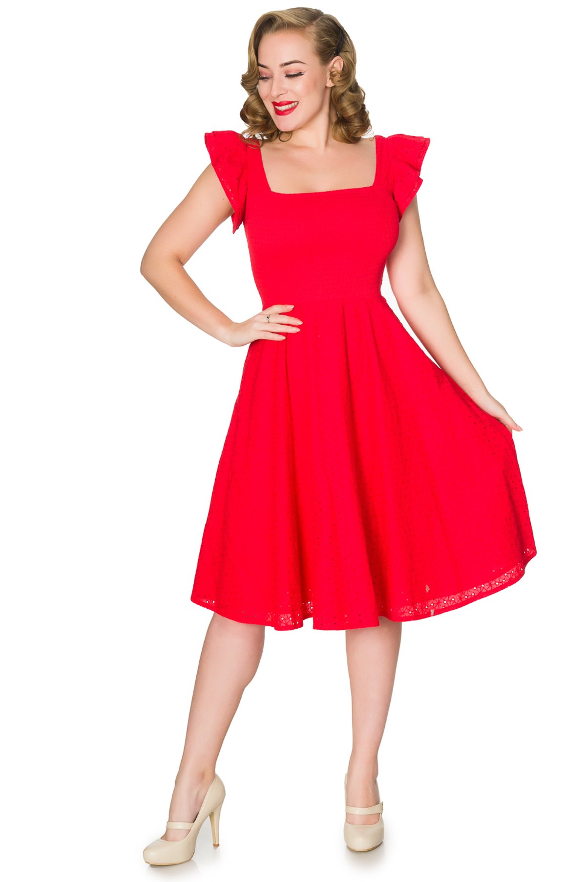 Raphaella Red Dress 1 Raphaella Red Dress