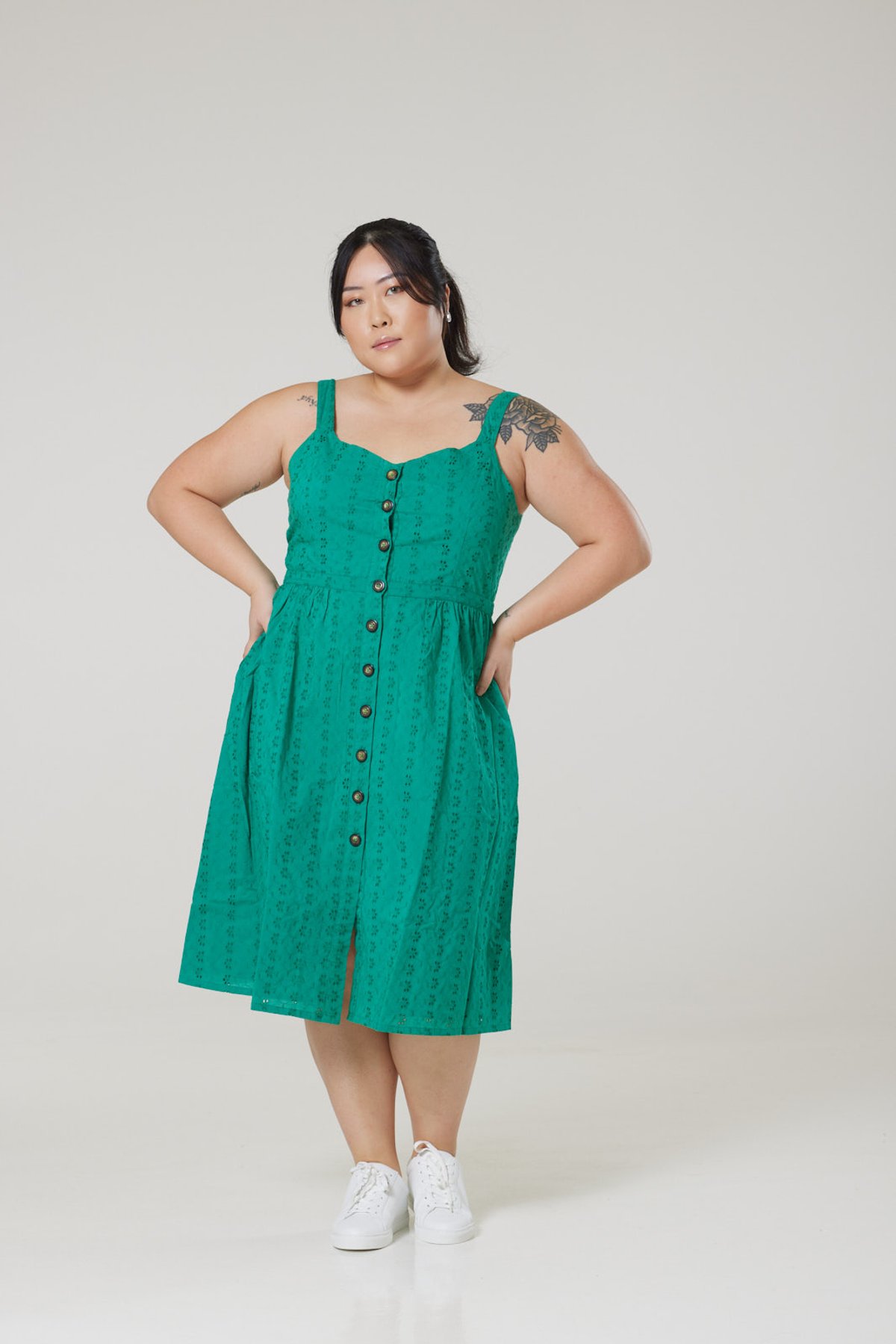 Remmy Green Dress 3 Remmy Green Dress - Image 3