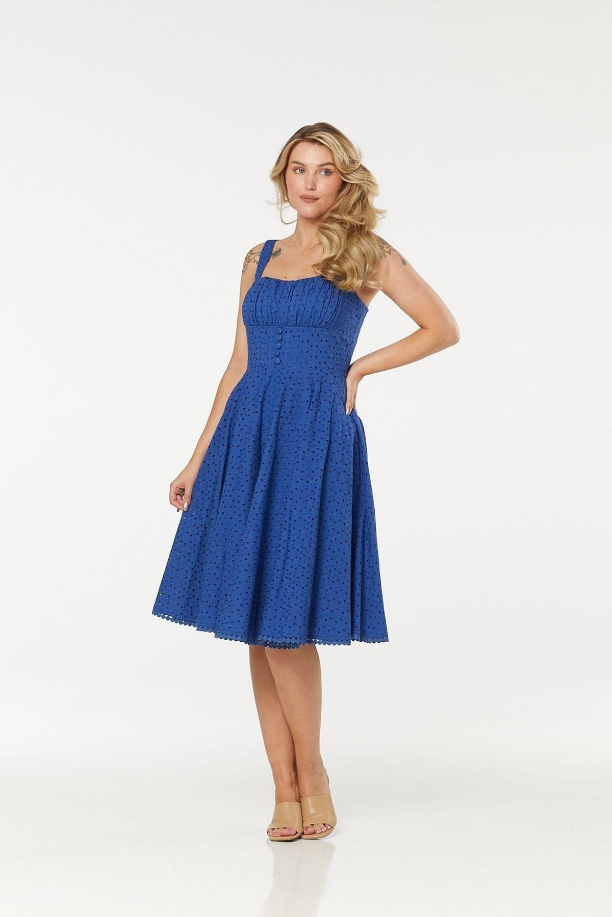 Valerie Dark Blue Dress 1 Valerie Dark Blue Dress