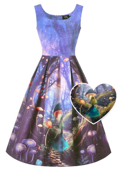Amanda Alice In Wonderland Swing Dress – New In | Kitty Darling