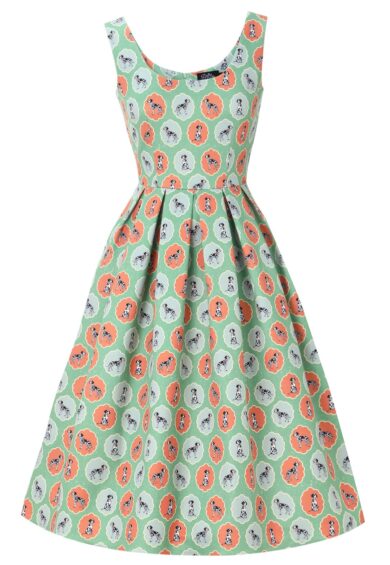 Amanda Green Framed Dalmatian Sleeveless Dress – New In | Kitty Darling