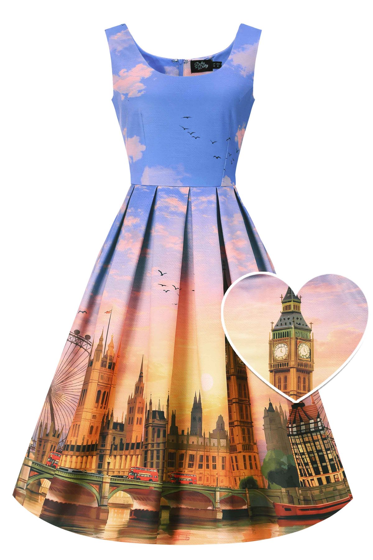 Amanda London At Sunset Flared Dress 1 Amanda London At Sunset Flared Dress