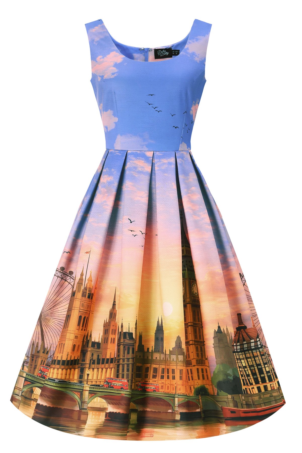 Amanda London At Sunset Flared Dress 3 Amanda London At Sunset Flared Dress - Image 3